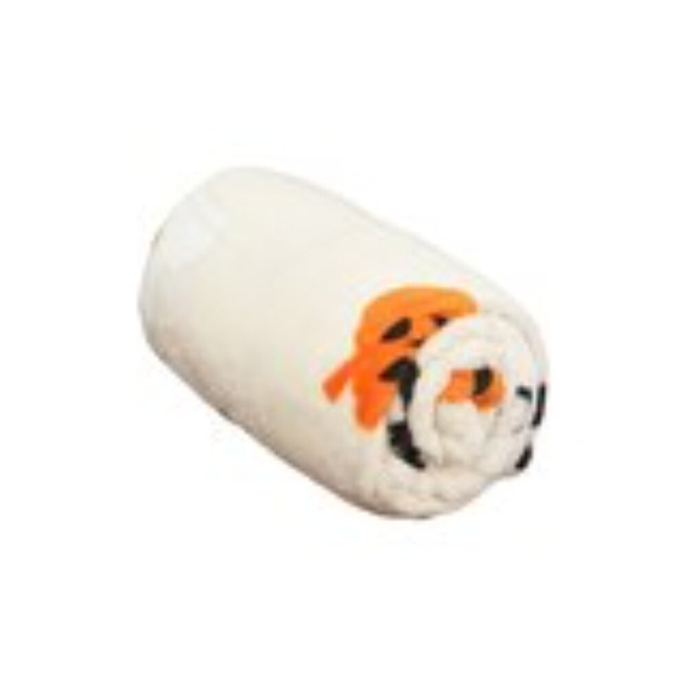 Spooky Village Halloween Characters Flannel Throw Blanket & Ghost Pillow - Picture 9 of 11